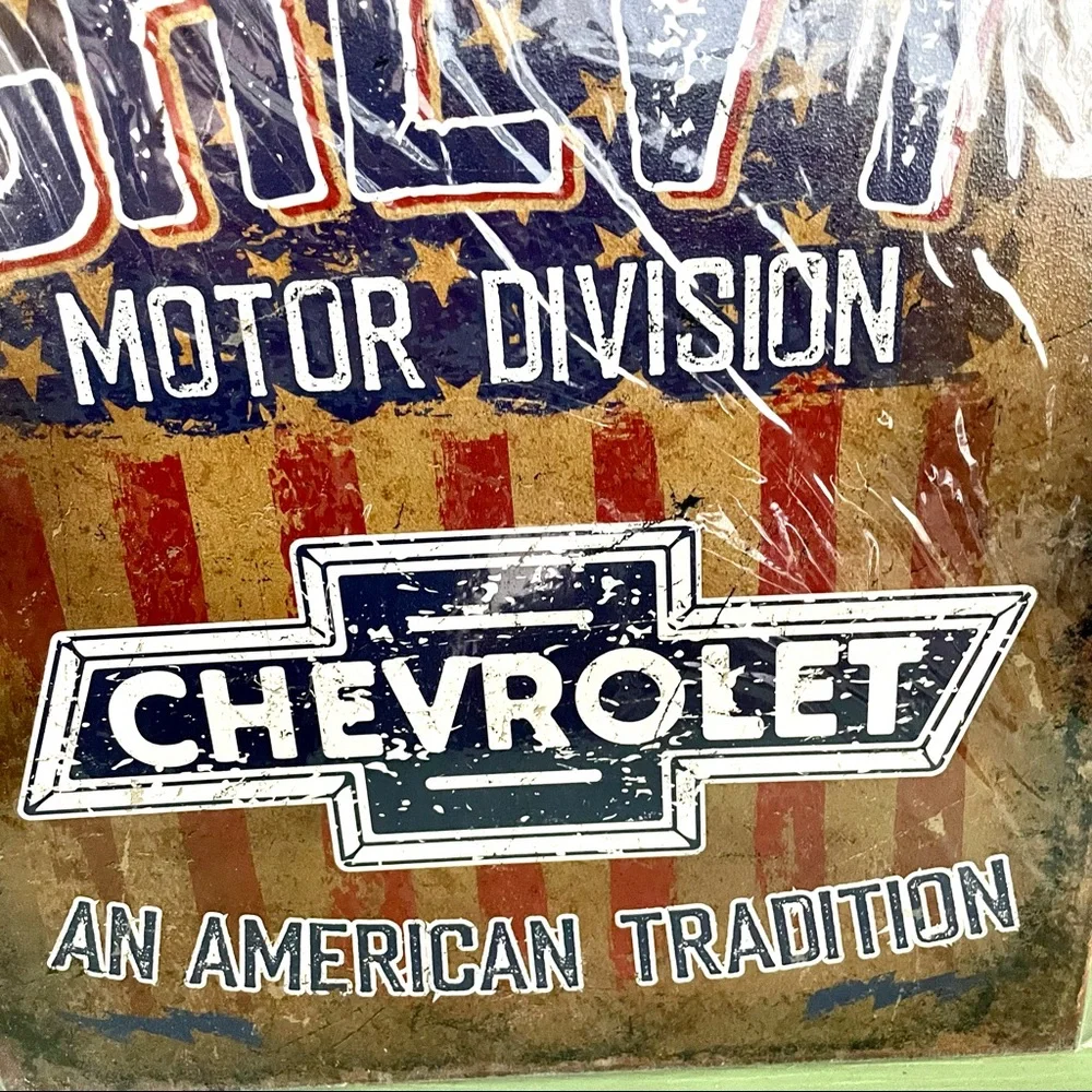 NEW Chevrolet Chevy Motor Division Metal Sign